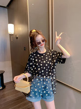 Transparent Daisy Flower With Casual Color Shirt