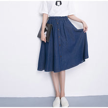 Denim Jeans A-Line Skirt
