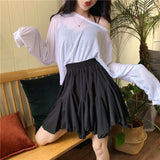 High Waist Ruffles Elegant Skirts