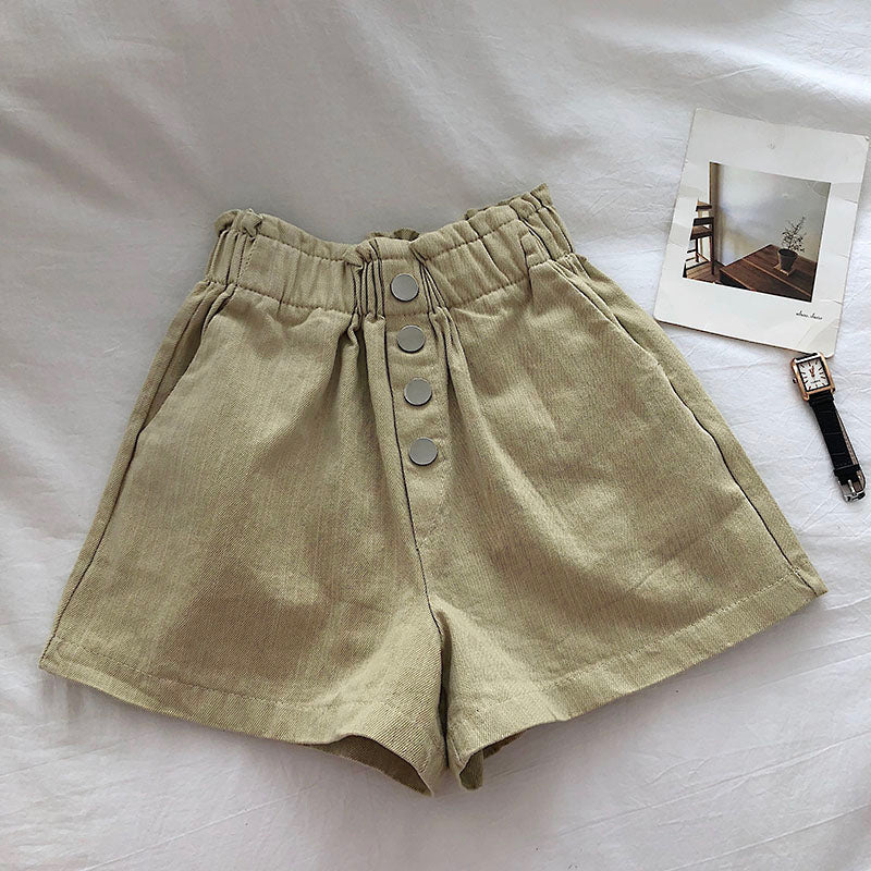 A-Line Casual Simple Basic Shorts – Tomscloth