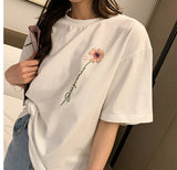 Flower Pocket Printed Shirt