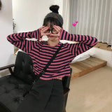 Vintage Striped Long Sleeve Shirt