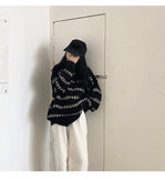 Loose Gothic Knitted Sweater