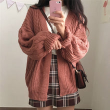 Warm Knit Sweater Cardigan