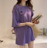 Umbrella Embroidered Loose Shirt