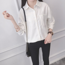 Corduroy Long Sleeve Casual Blouse 