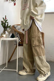 Loose Wide Leg Hip Hop Cargo Men Pants