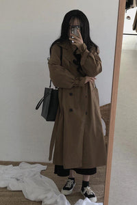 Long Casual Trench Loose Coat