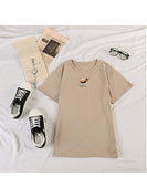 Kawaii Fruits Printed Short Sleeve Shirt