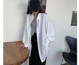 Loose Oversize Lantern Sleeve Blouse Shirt