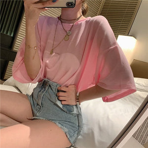 Loose Sexy Backless Casual Shirt