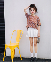 Vintage Casual Striped Shirt