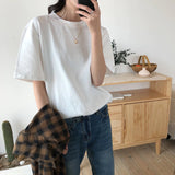Natural Colors Basic Loose Shirt