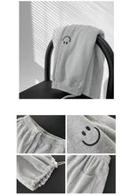 Smiley Embroidery Sweatpants