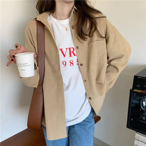 Long Sleeve Casual Basic Office Blouse Shirt