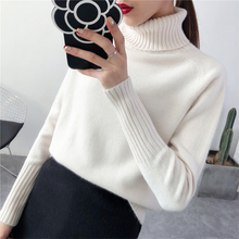 Cashmere Turtleneck Knitted Sweater