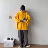 Weather Pocket Embroidery Hoodie