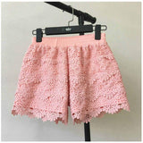 6 Colors Hollow Lace Sexy Shorts