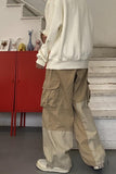 Loose Wide Leg Hip Hop Cargo Men Pants