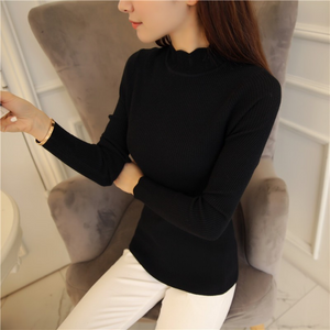 Turtleneck Sleeve Pullover