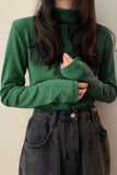 Long Sleeve Slim Turtleneck Thicken Shirts