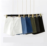 Sexy Skinny Stretch Shorts Denim Jeans