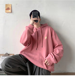 Weather Pocket Embroidery Hoodie