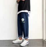 Vintage Daisy Blossom Jeans Pants 