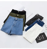 Sexy Skinny Stretch Shorts Denim Jeans