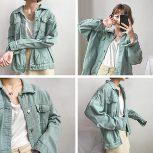 Casual Color Denim Jackets Collection