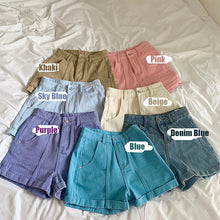 Loose Casual Roll Up Denim Shorts Jeans